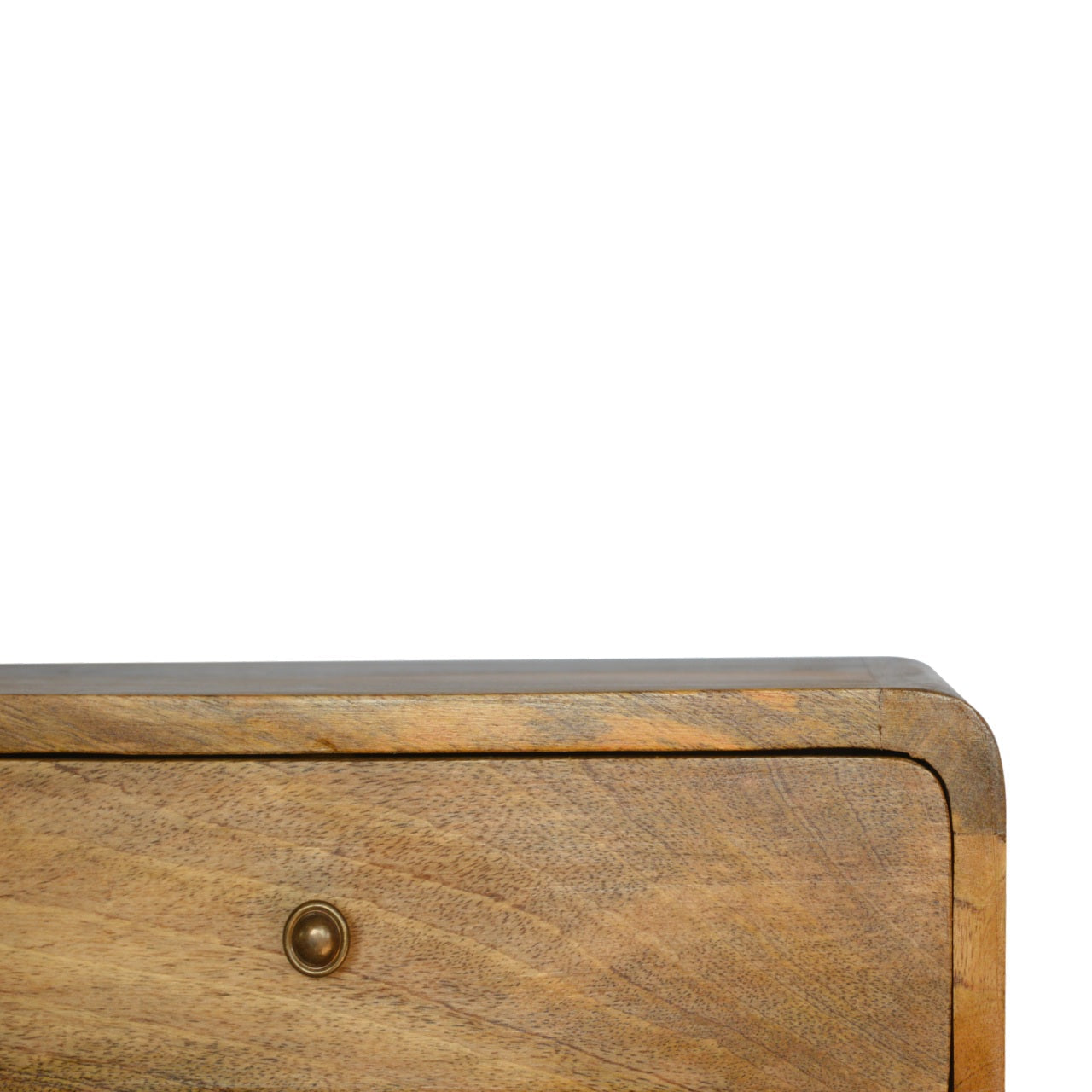 Solid Wood Floating Curve Open Slot