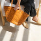 Oaklee Handwoven Leather Tote