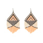 Peach Embera Earrings