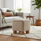 Serenity Footstool with Ball Feet