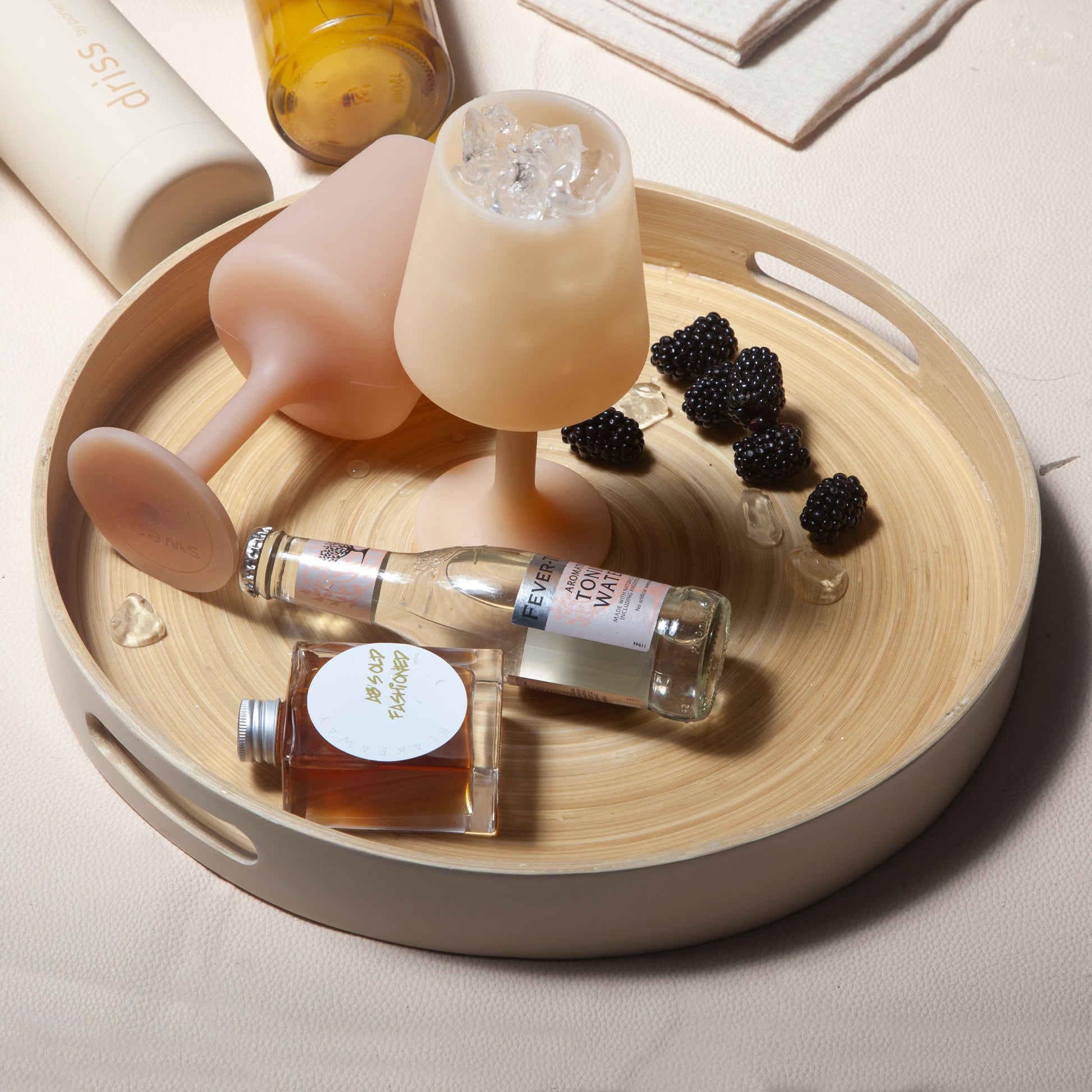 Wheat + Oat | Swepp | Silicone Unbreakable Wine Glasses