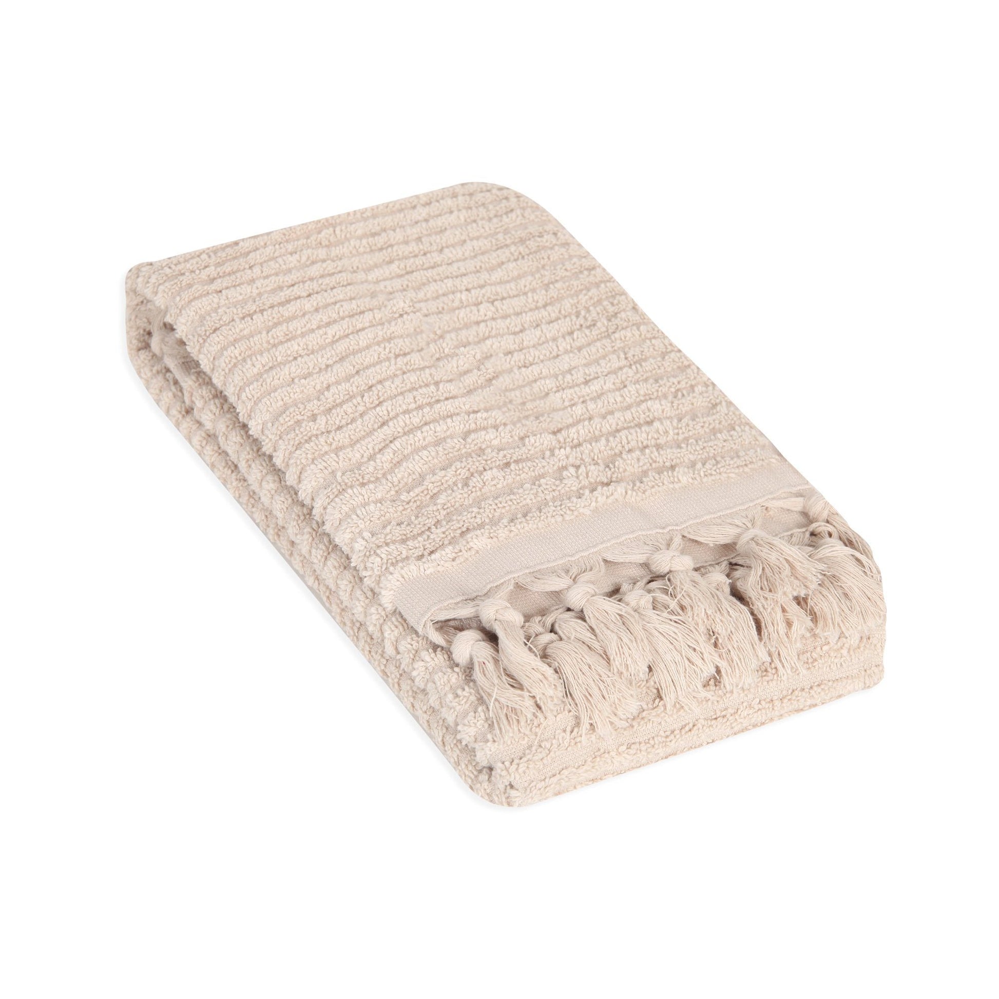 Ribbed Loom Terry Hand Towel