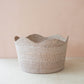 Jumbo Scallop Basket – Natural Handwoven Abaca Basket | LIKHÂ