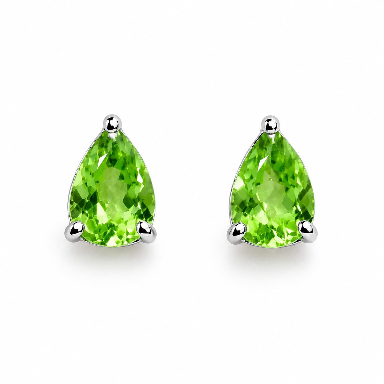 Teardrop Stud Earrings