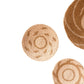 Natural + Brown Wall Baskets, Medium