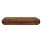 Solid Wood Arc Wall-Mounted Media Console