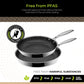 BE | LIVING CIRCLAD Series - 2 pcs Frying Pan Set  26 cm + 30 cm