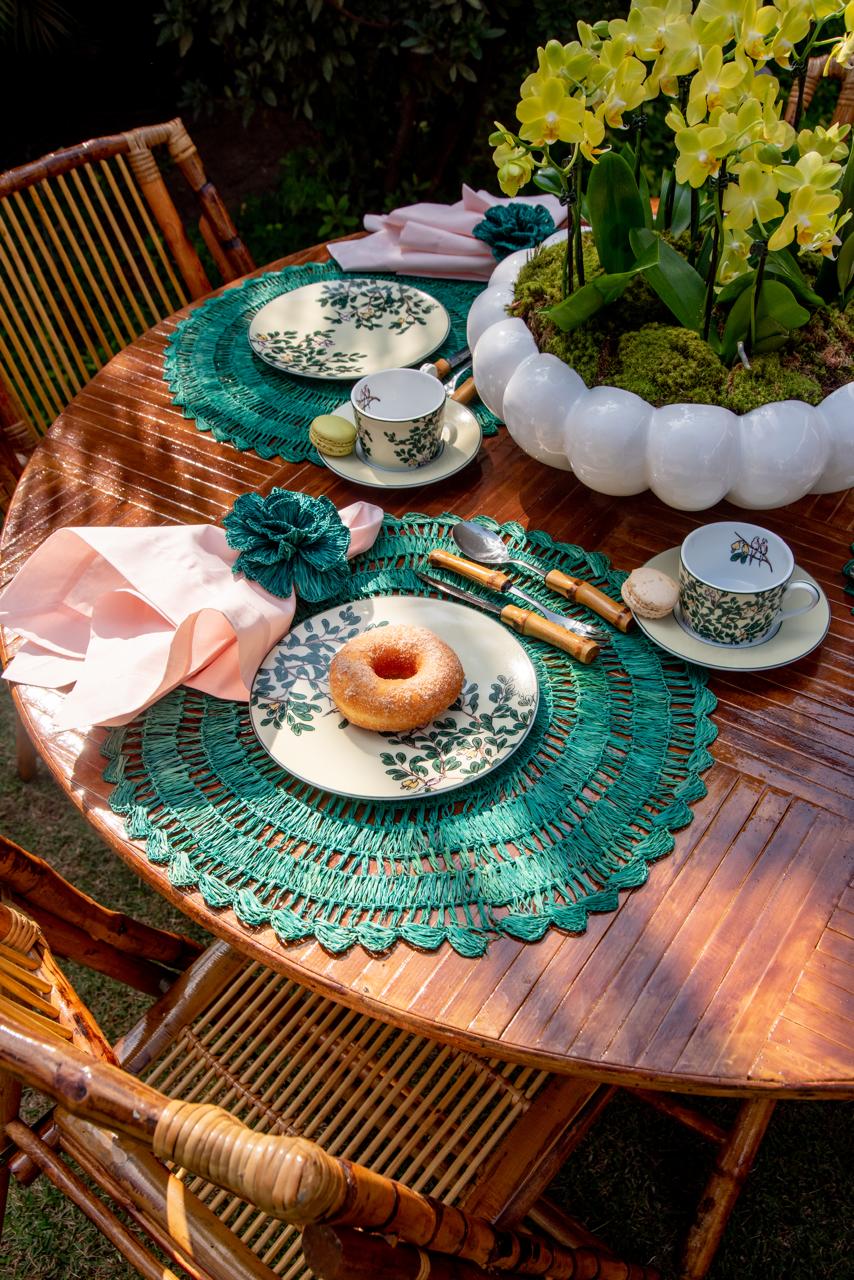 S/4 Buriti Flower Napkin Ring