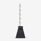ZAI Geometric Pillar Candle in Ivory