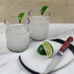 Set of 6 Natural Clear Tumbler Glasses