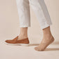 Unisex Cotton No Show Socks 3-Pack | Almond Beige
