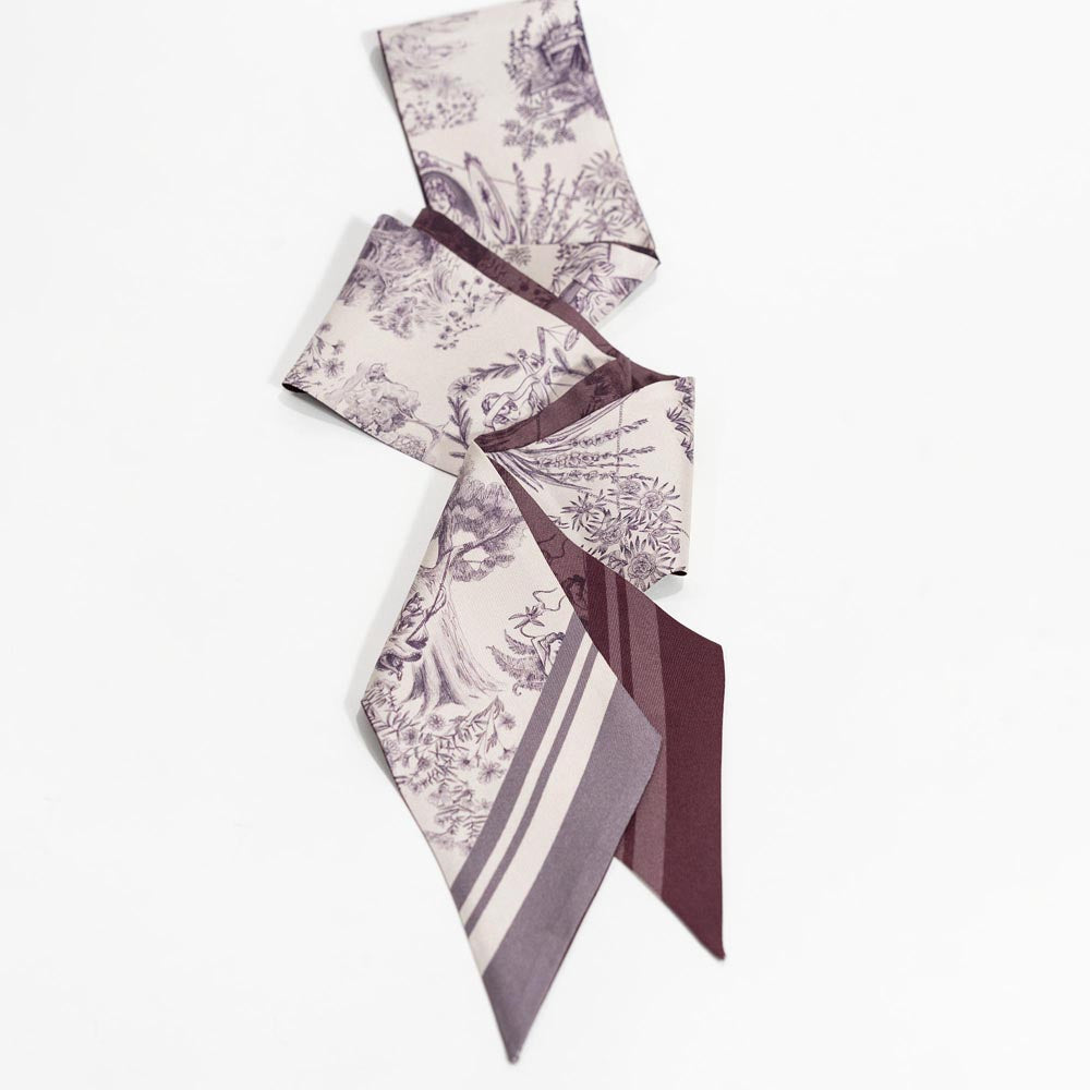 The Heroines Silk Twilly Scarf