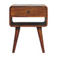 Solid Wood Avora Chestnut Nightstand