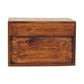Solid Wood Sunburst Wall-Mounted Bedside