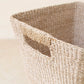 Natural Tapered Square Basket