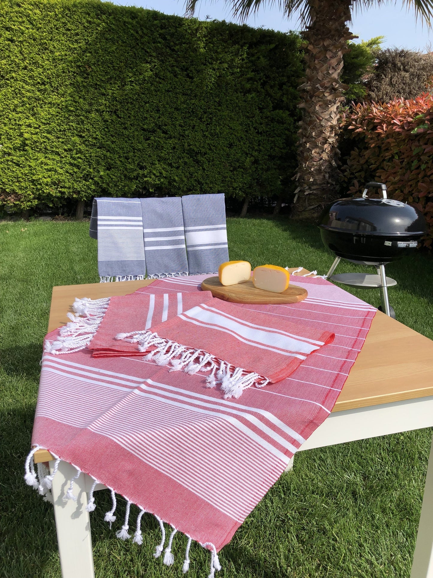 Essential Turkish Hand / Kitchen Towel Set of 3