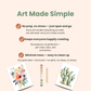 All-In-One Spring Bird Watercolor Kit