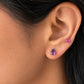 Teardrop Stud Earrings