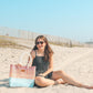 Sunrise Woven Tote