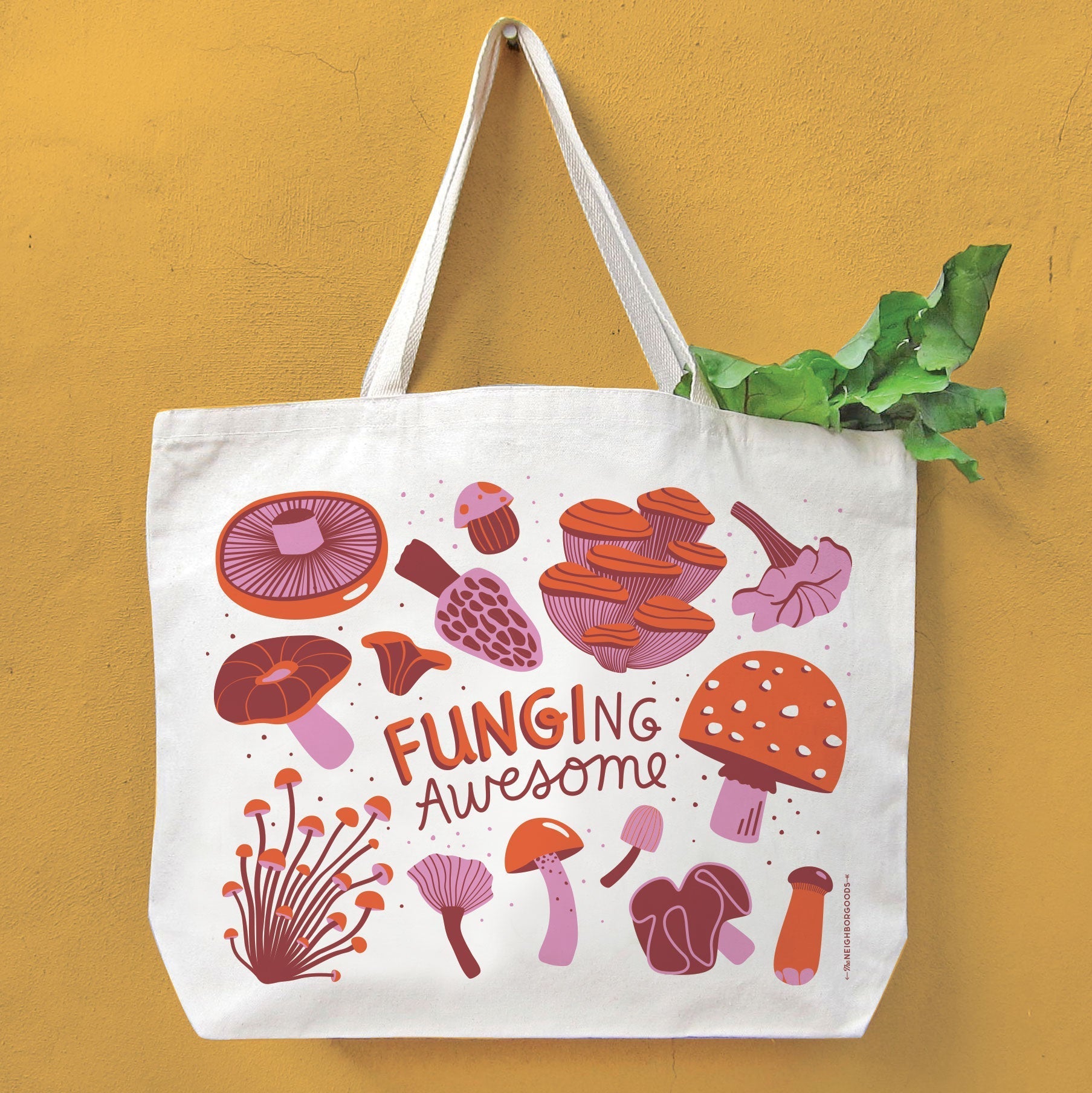 Mushroom Tote Bag