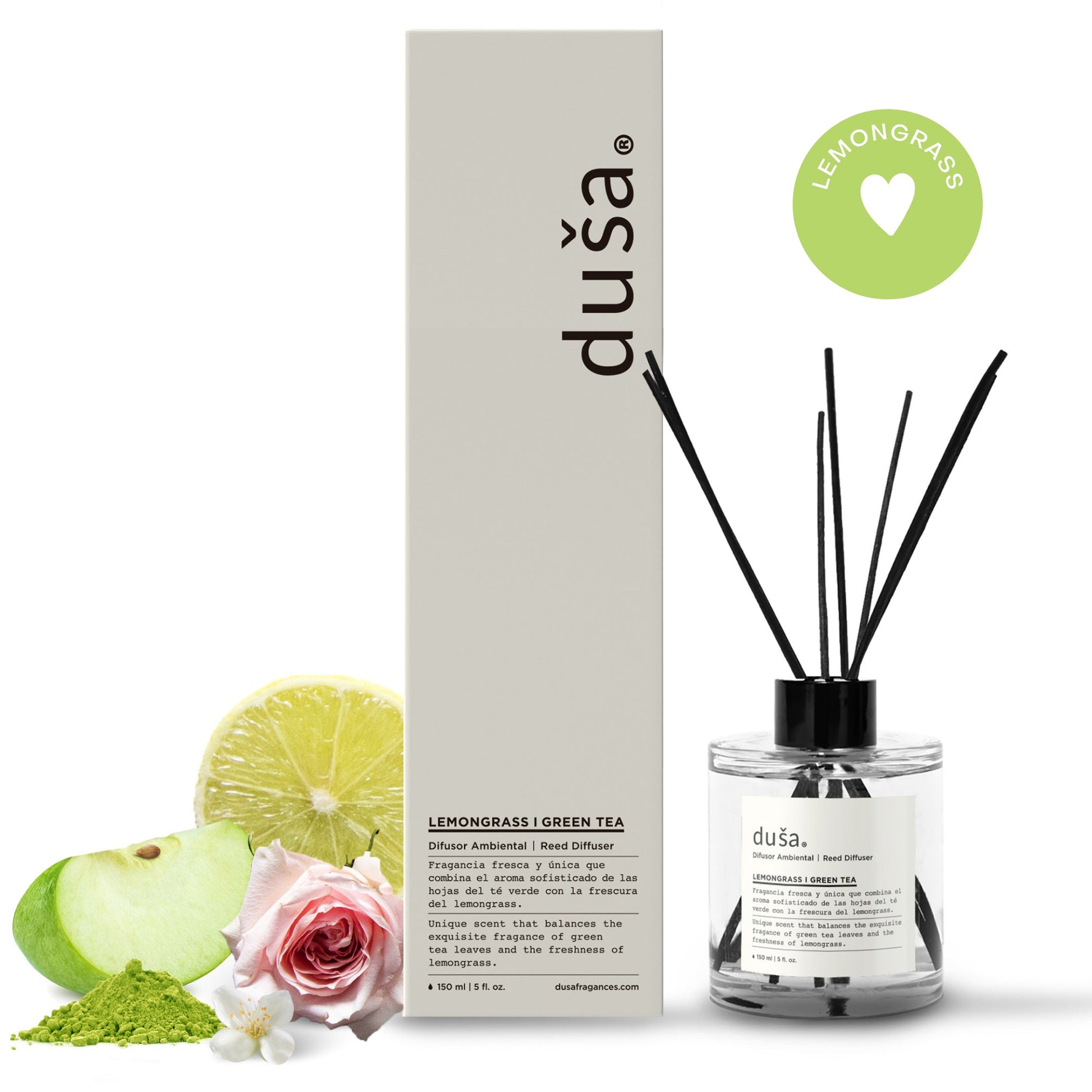 LEMONGRASS I GREEN TEA - 5 FL OZ REED DIFFUSER