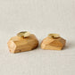 Wood Incense and Candle Holder by Dor+Kie