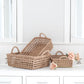 S/3 Open Weave Rectangular Trays