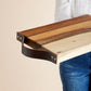 Blackwood Cutting Board with Leather Strap