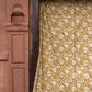 Block Print Curtain, Naturally Dyed Window Panel - Hope Floral 84"