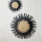 Usiku Black and Natural Woven Wall Art