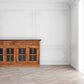 Solid Wood Large Glazed Sideboard