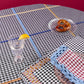 Cuadritos Cadena Multi Tablecloth