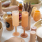 wheat + oat | seff | silicone unbreakable champagne flute