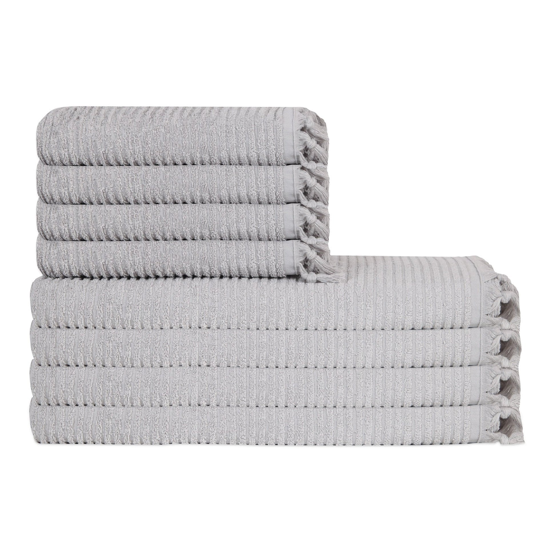 Ribbed Loom Terry Towel Bundle