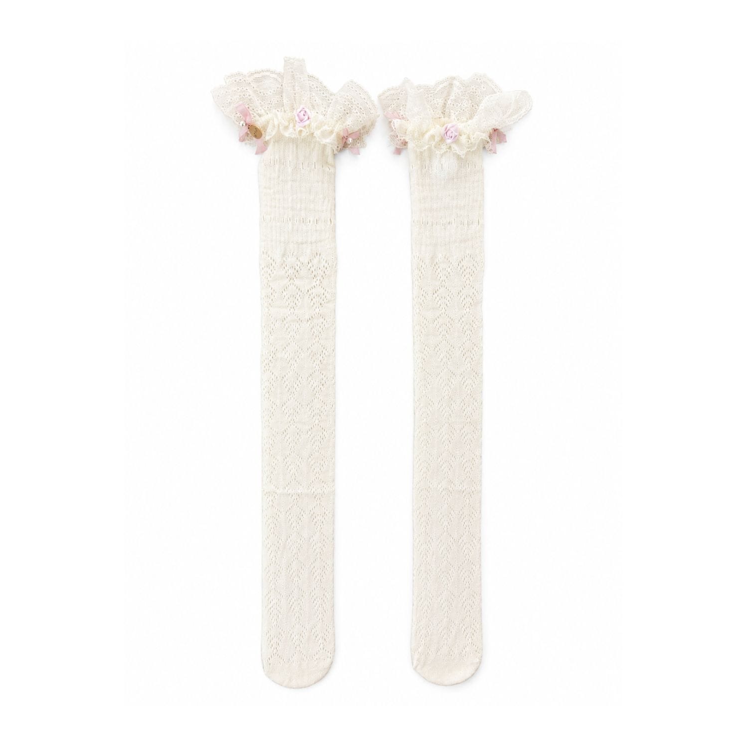 Rosabelle Ivory Lace Socks