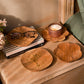 Handcarved Wooden Trinket Trays Gift Set
