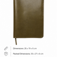 Theodore A5 Leather Journal Cover
