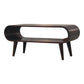 Solid Wood Amaya Light Walnut Coffee Table