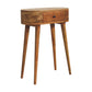 Solid Wood Mini Albion Oak-ish Console