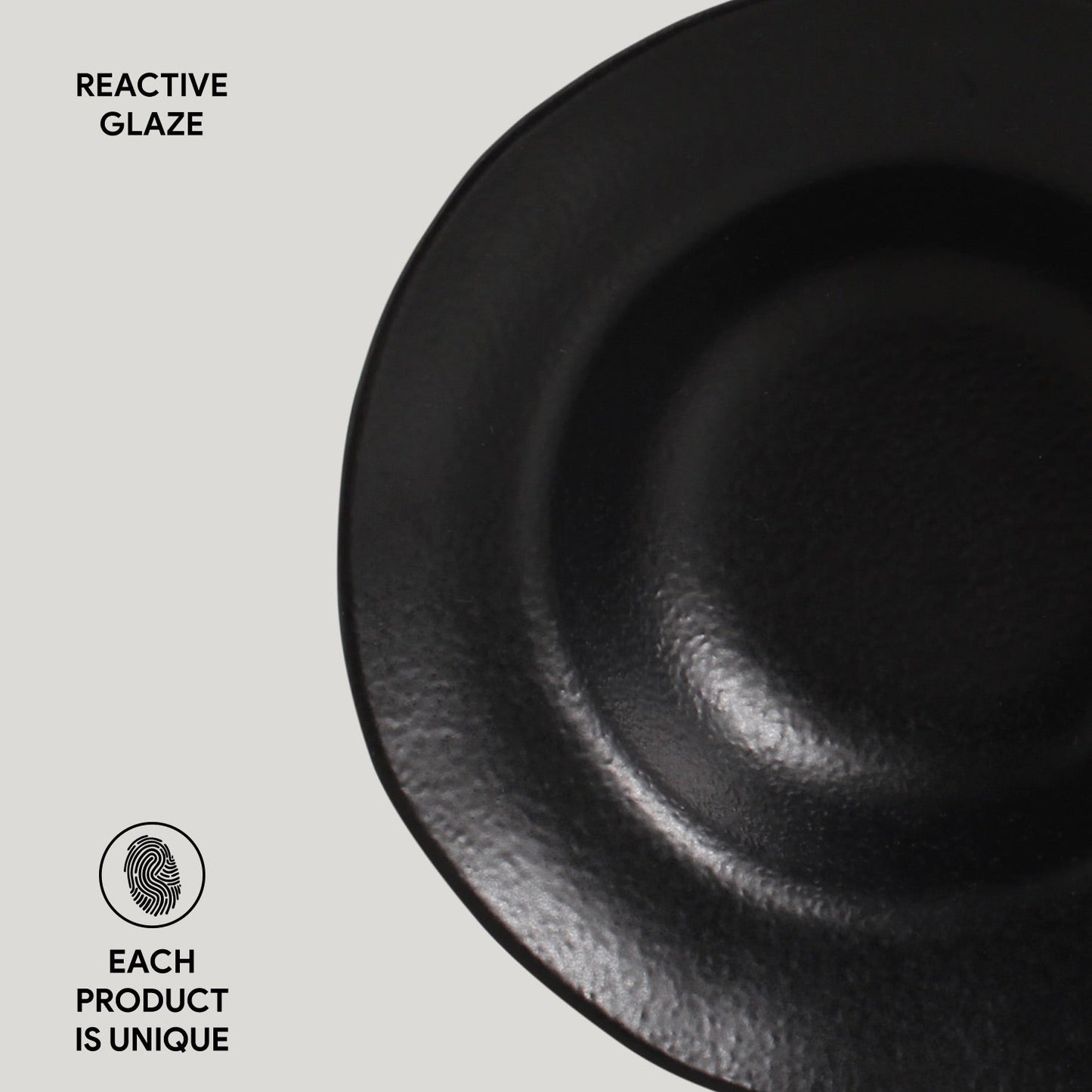 Dessert/Deep Rim Plate Set of 4