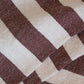 Chocolate Stripe Hand Towel
