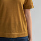 CREW NECK SWEATER TEE - GOLDEN