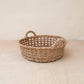 Round Open Weave Basket