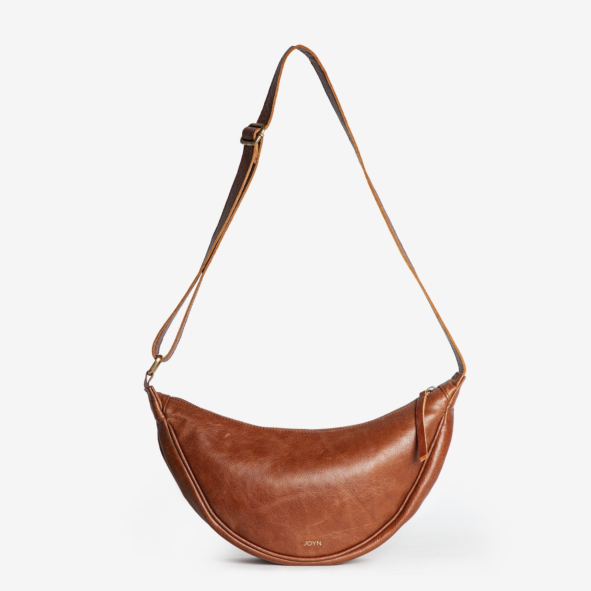 Leather Moon Sling - Vintage Brown