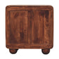 Solid Wood 3-Drawer Rounded Chest