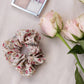 Red Blossom Scrunchie
