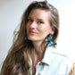 Butterfly Blue Embera Earrings