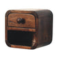 Solid Wood Curved Wall Mounted Bedside