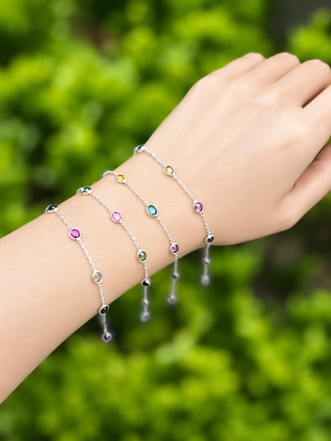 Golden Grove Multi-Stone Bracelet