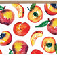 Peaches Watercolor Card - Set of 8